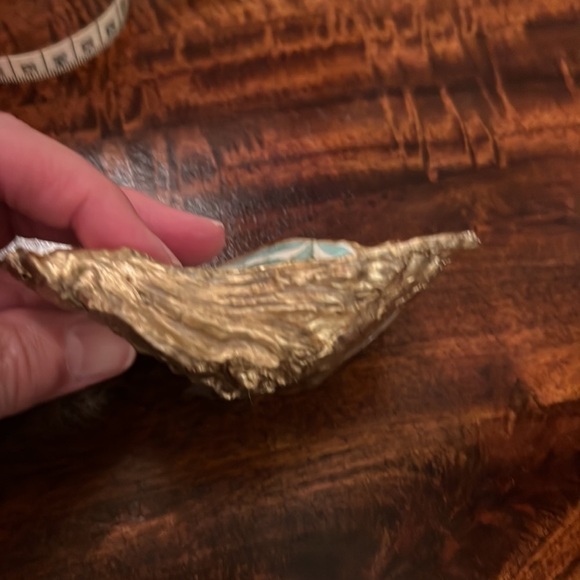 Medium Size Trinket Holder, Handmade from an Oyster Shell - Picture 6 of 14